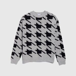 Splendid Girls Houndstooth Sweater